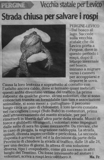 L'Adige 8 Marzo 2013