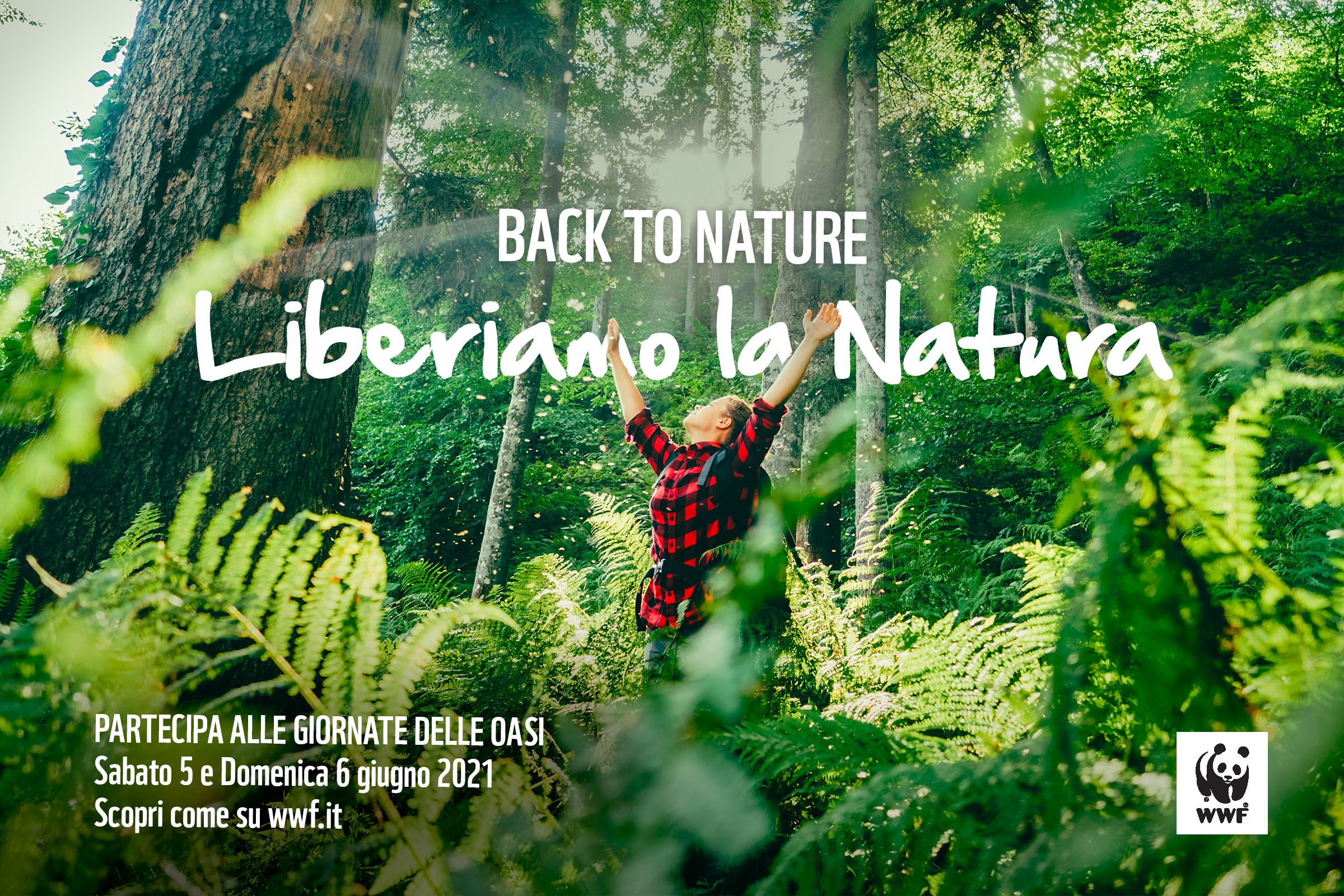 Locandina: Giornata delle Oasi WWF 2021 all'Oasi di Valtrigona