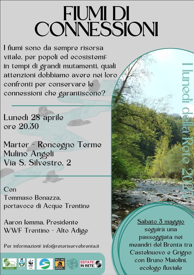 Locandina: I lunedì della Rete: fiumi di connessioni