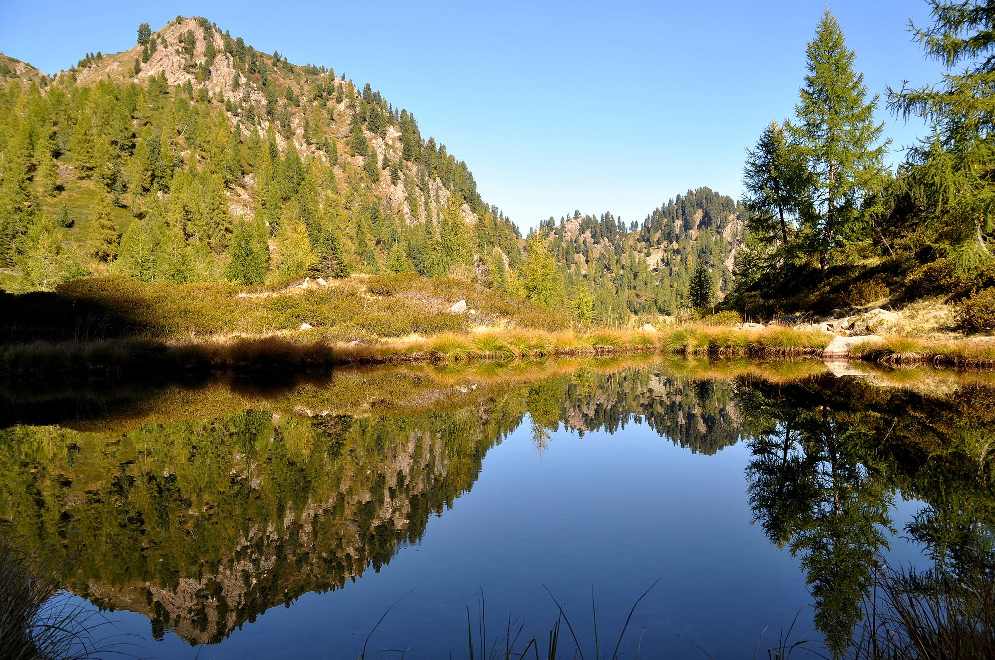 Un lago della Valtrigona. Foto Walter Tomio