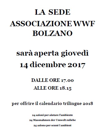annuncio calendario